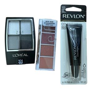 L'Oréal Smokey Eye Shadow. Elf Berry Bad Eye Shadow. Revlon Eye Primer Bundle